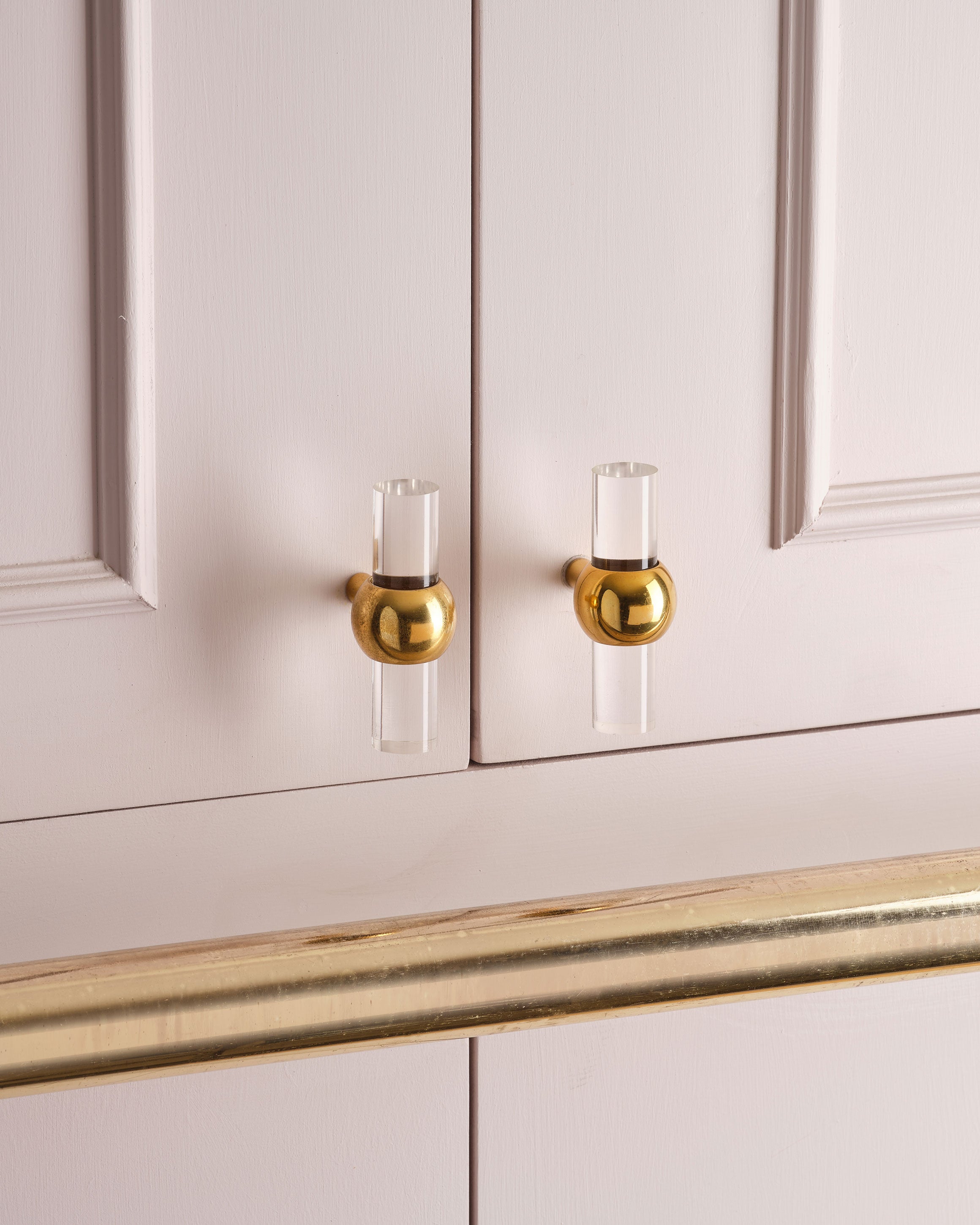 Polished Brass Ball Handle