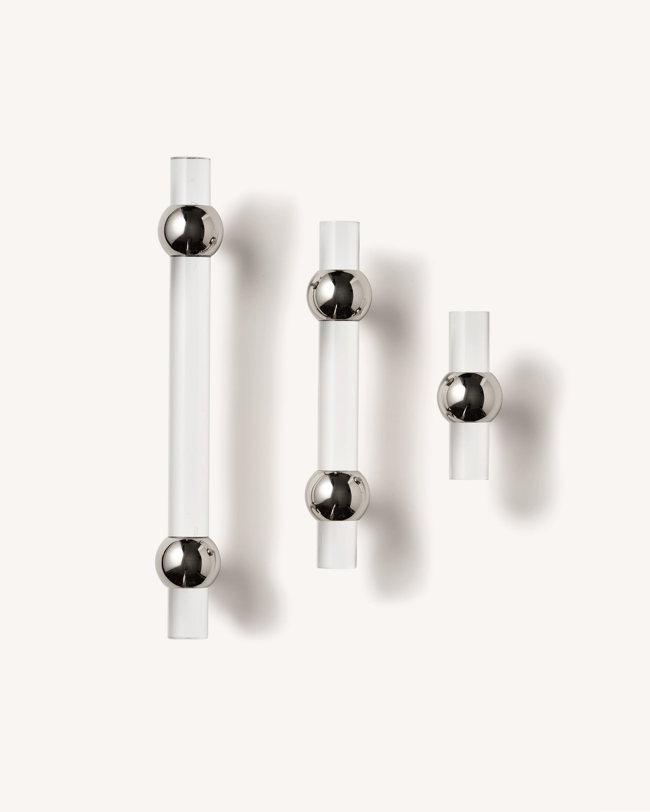 Polished Nickel Ball Handle