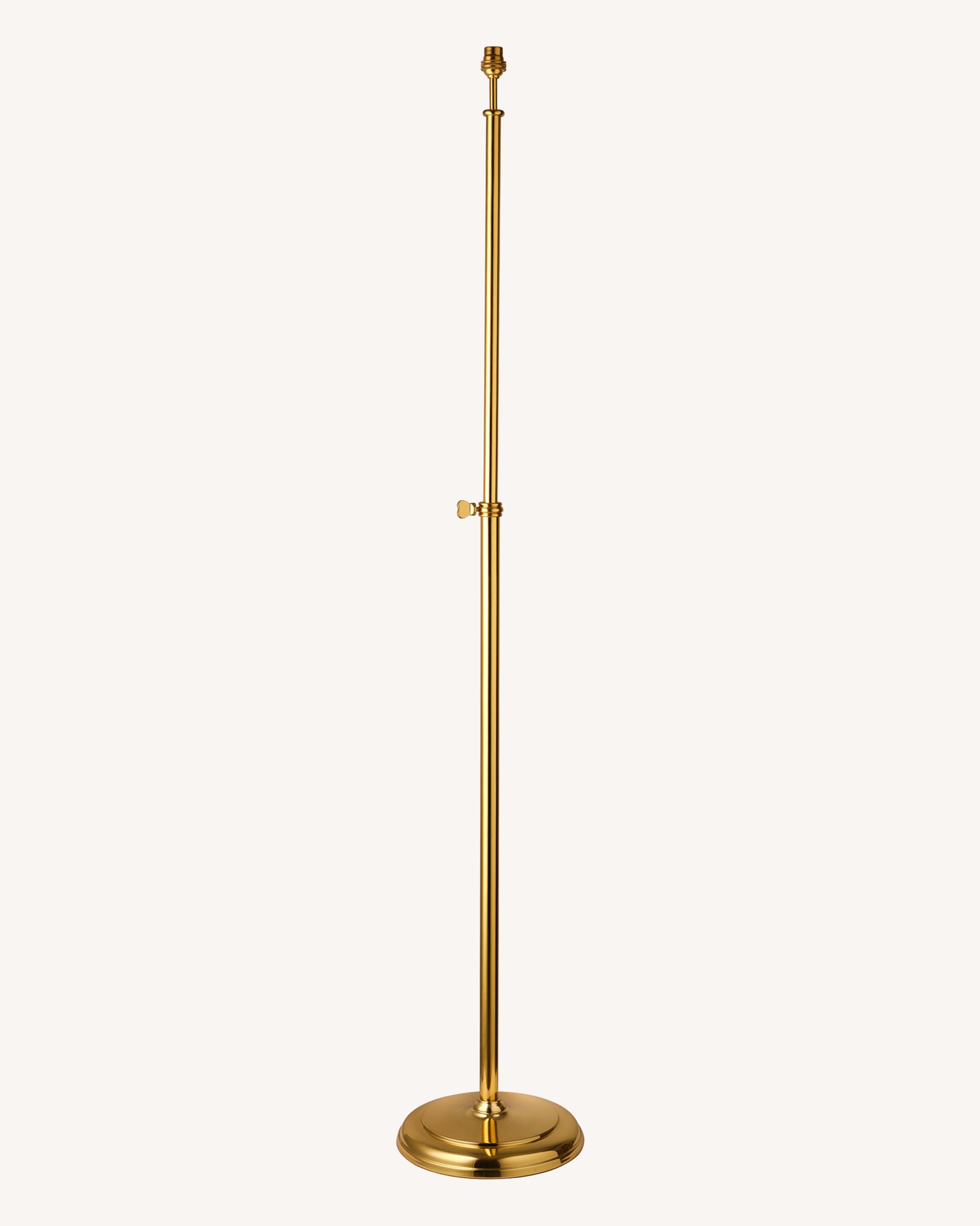 Adjustable Floor Lamp, Brass