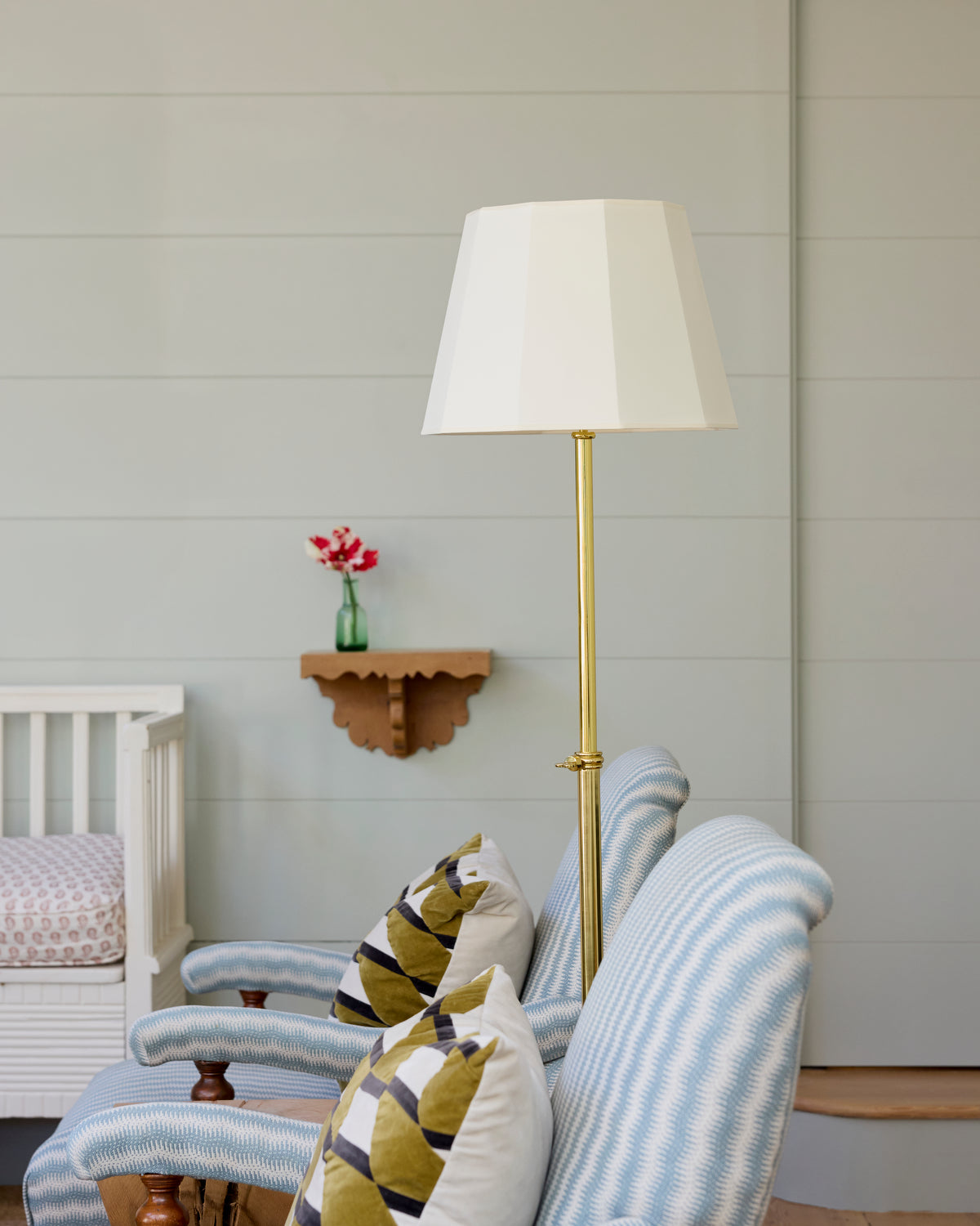 Facetted Lampshade, Medium