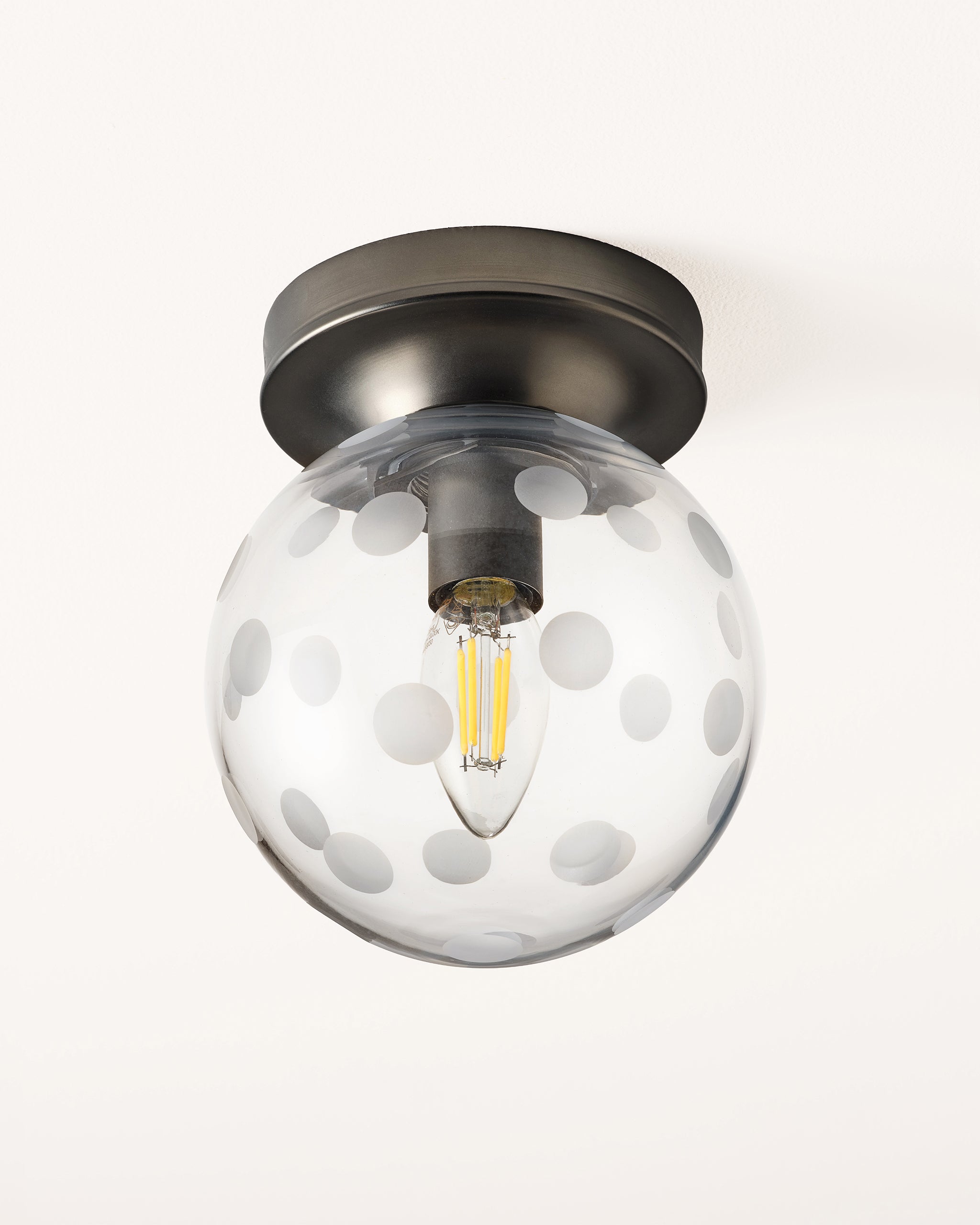 Polka Dot Flush Light