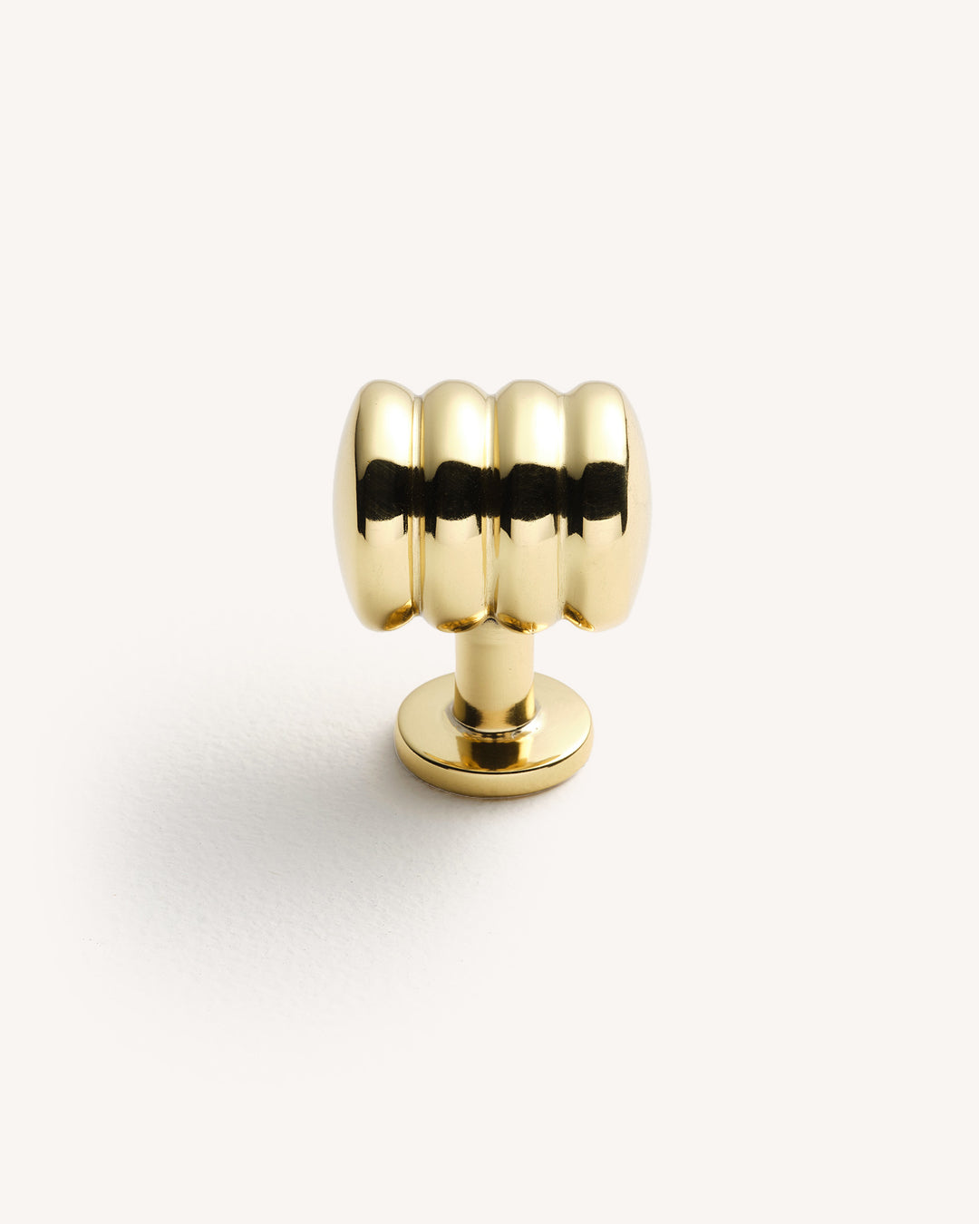 Tay Knob, Polished Brass