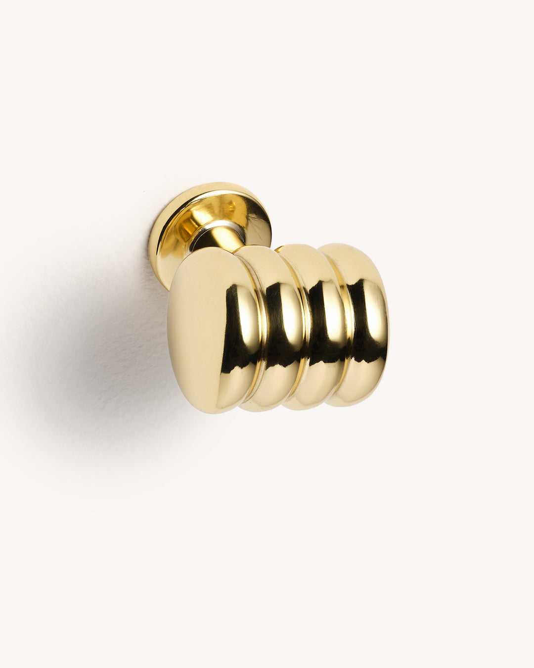 Tay Knob, Polished Brass