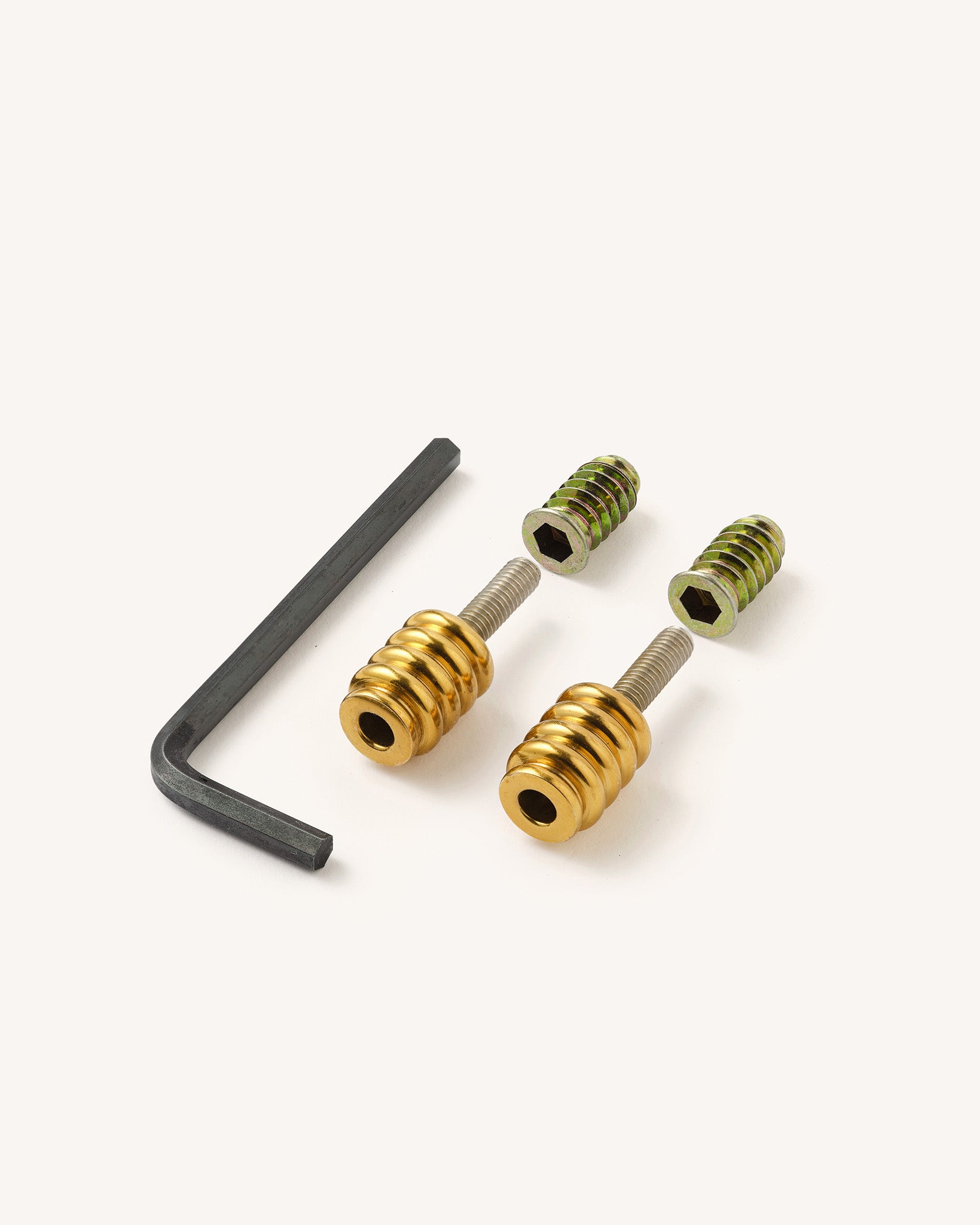 Tay Sash Window Stop, Aged Brass, Set of Two