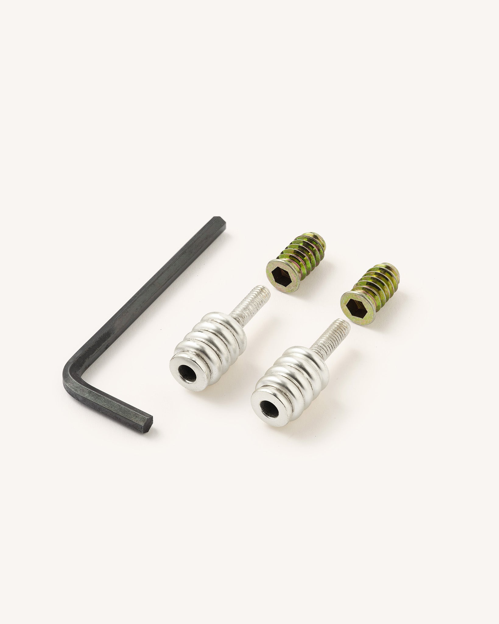 Tay Sash Window Stop, Brushed Nickel, Set of Two