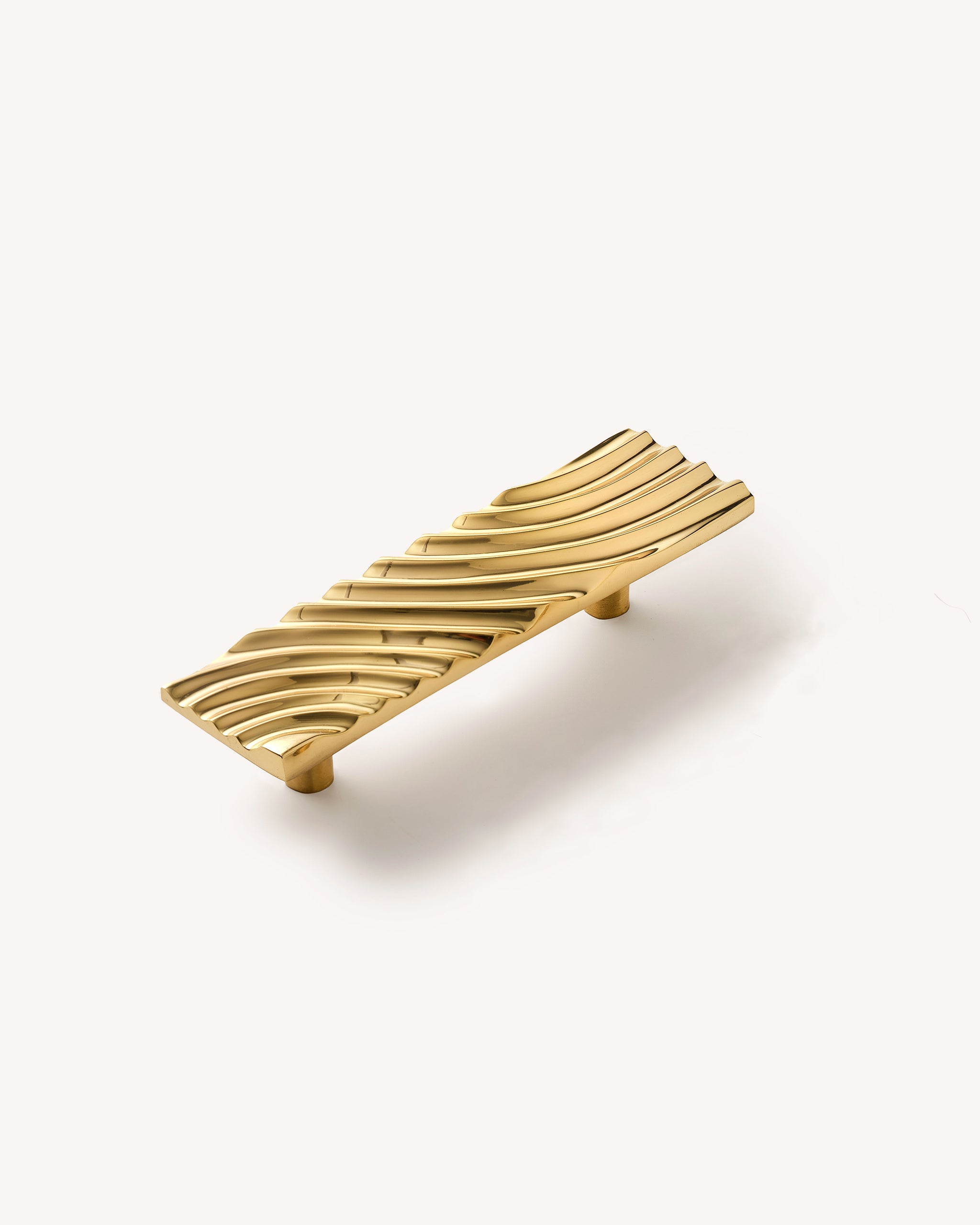 Medano Handle, Polished Brass