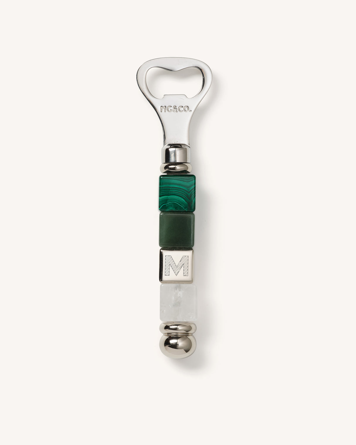 Jewel Bottle Opener, Green