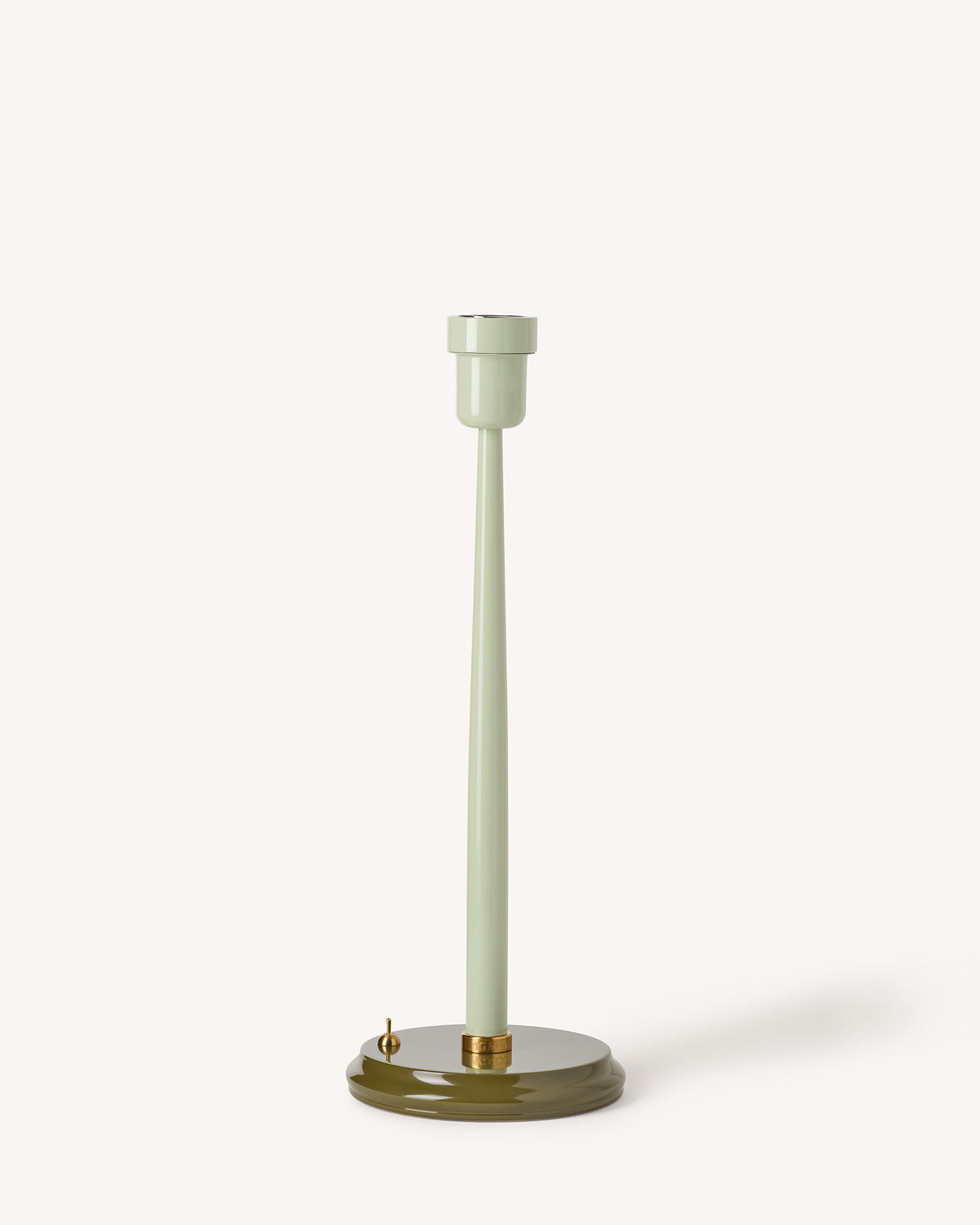 Mill Table Lamp Base, Olive