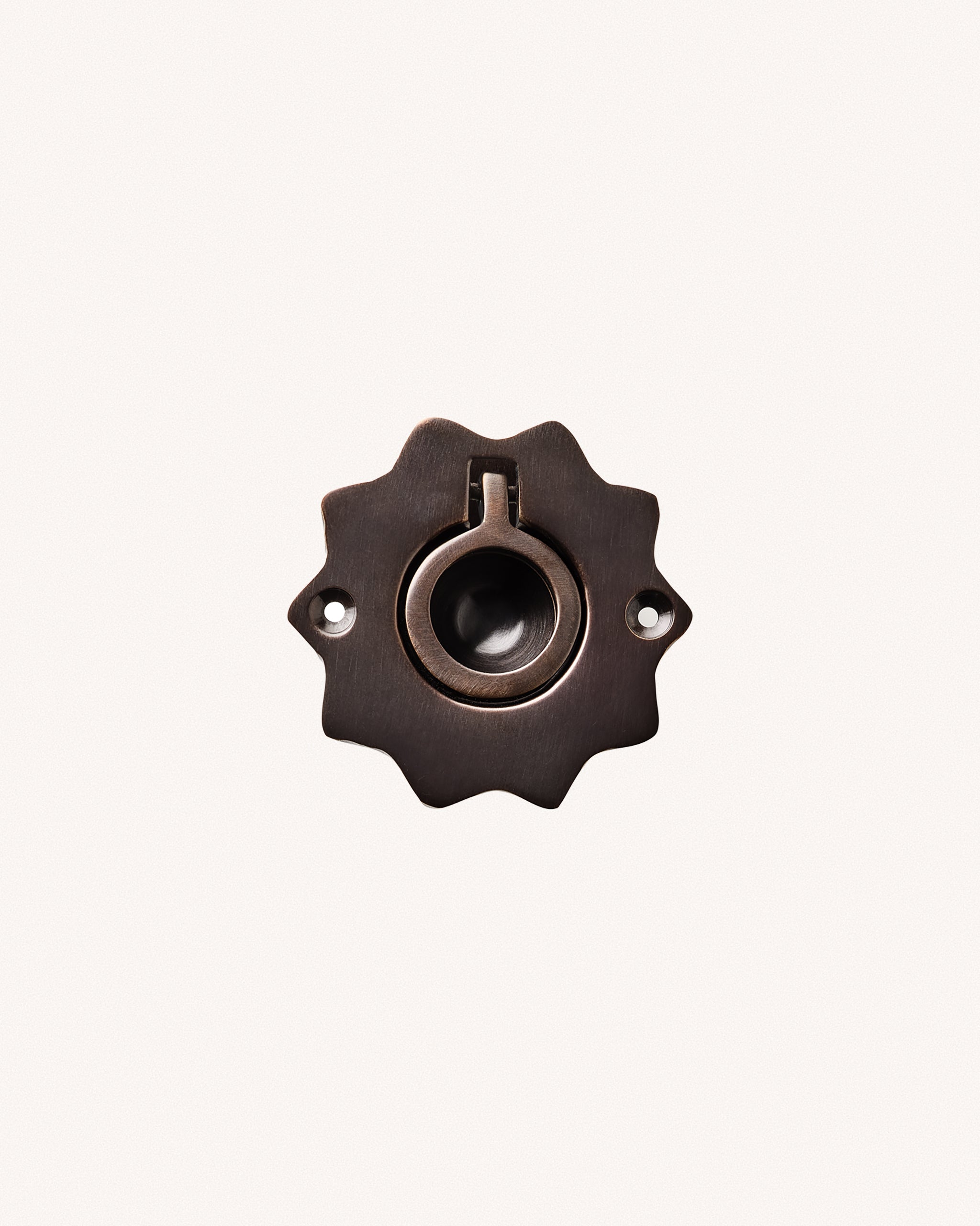 Wave Recess Pull, Blackened Bronze