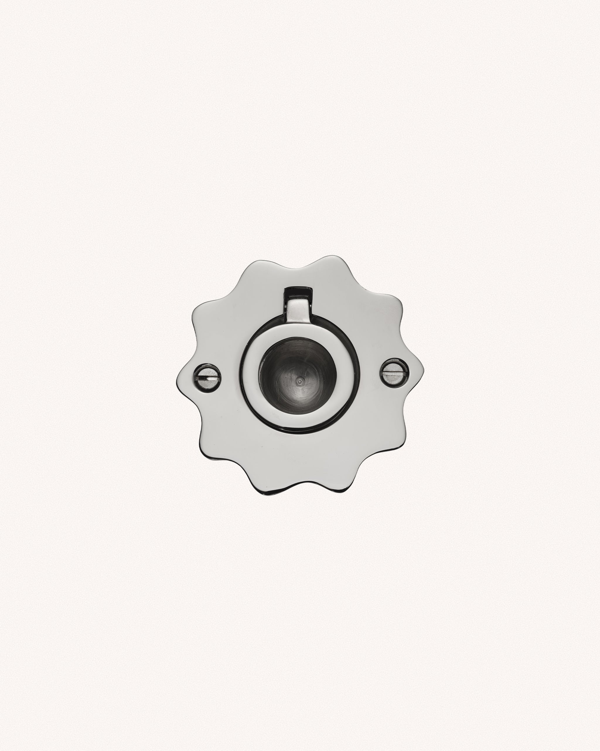 Wave Recess Pull, Polished Nickel