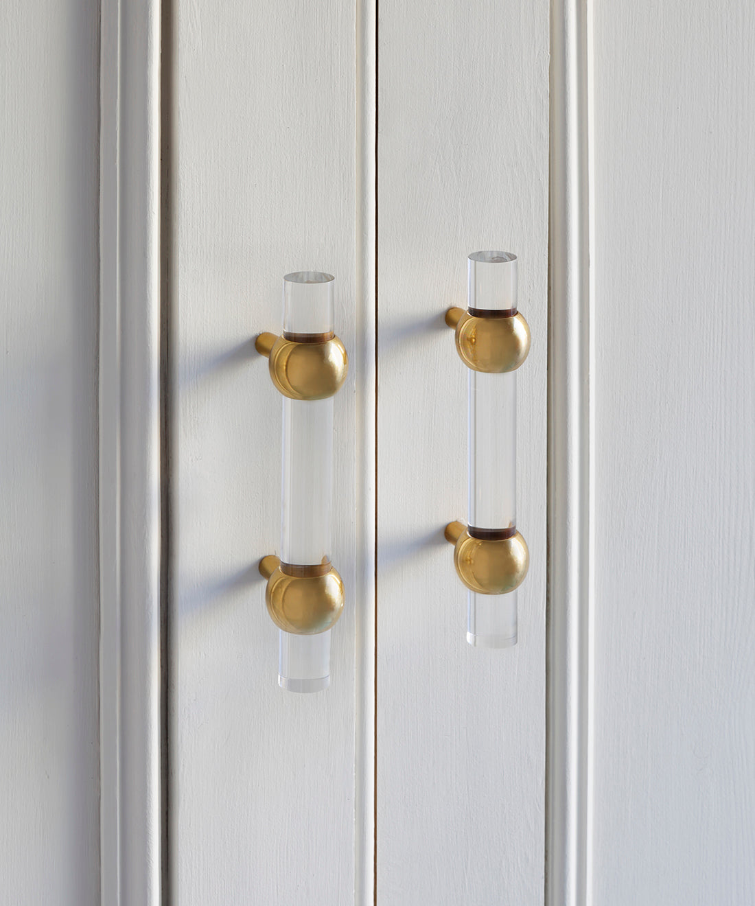 Polished Brass Ball Handle
