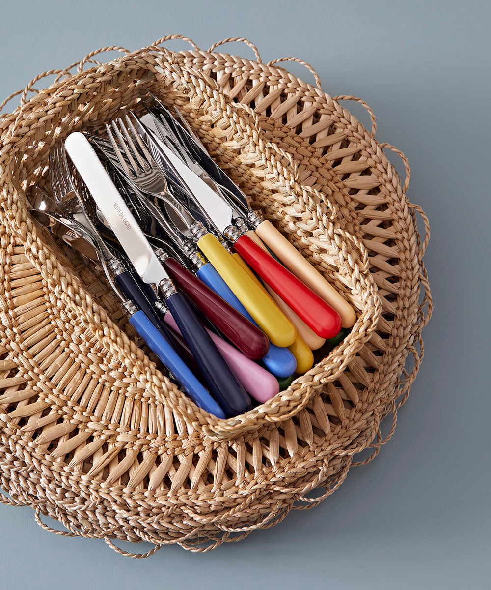 12 Piece Cutlery Set, Blues