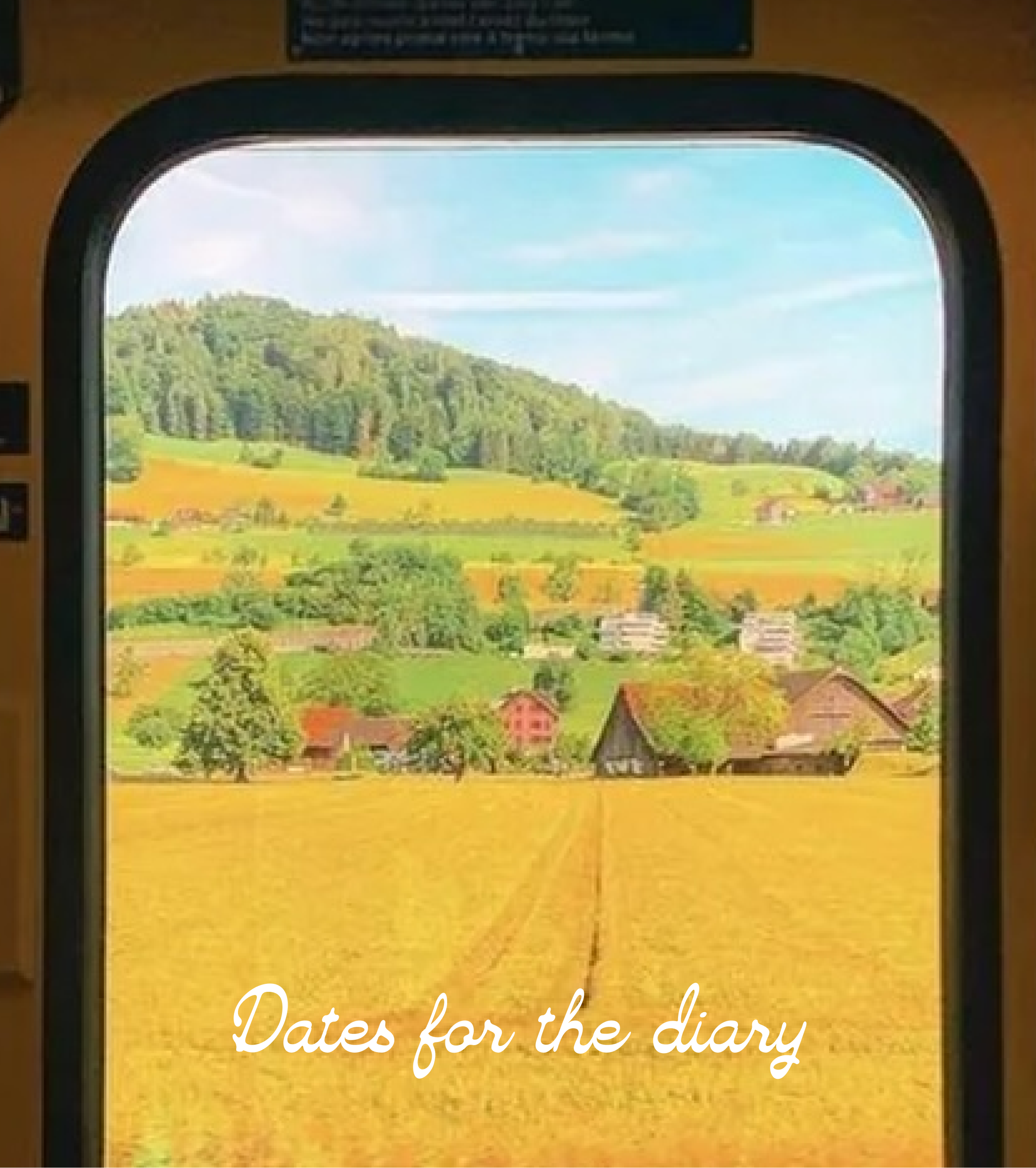 Dates for the Diary | September