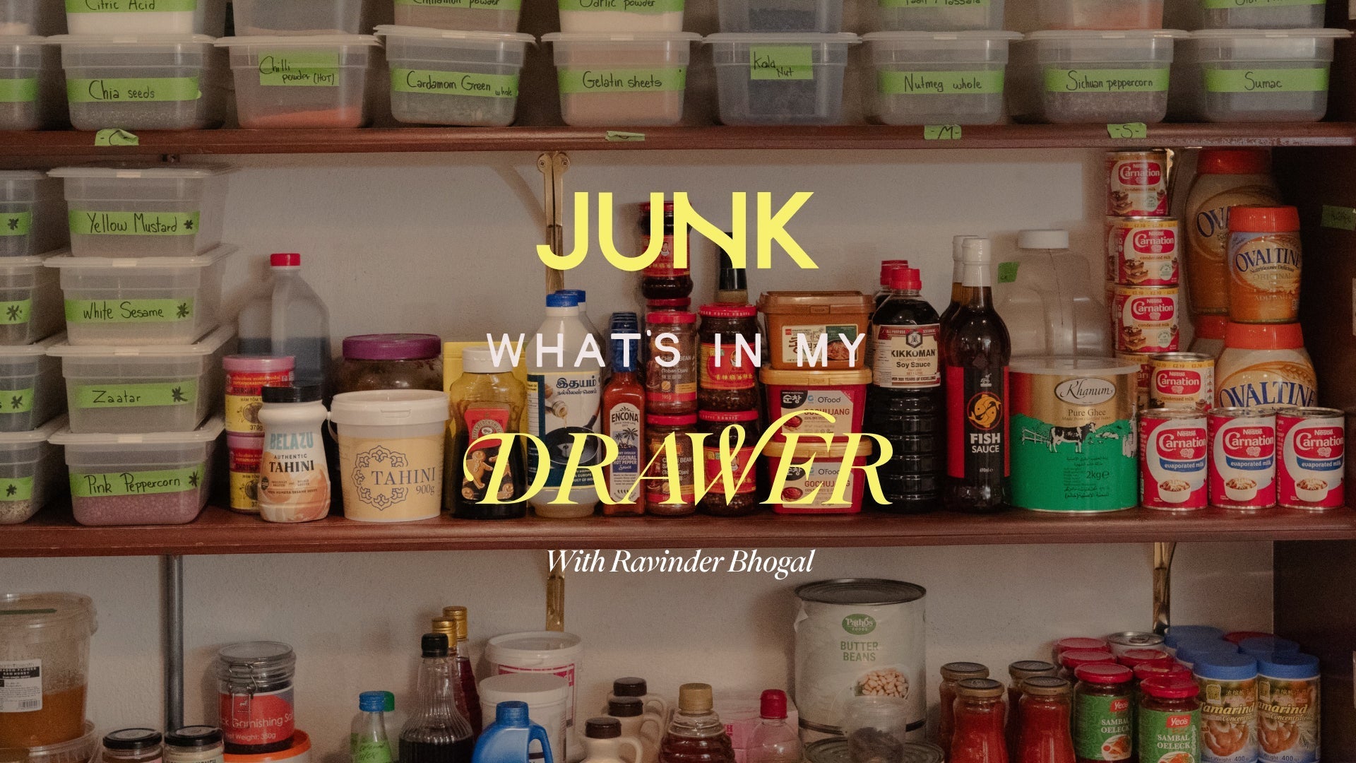 What's in my Junk Drawer with Ravinder Bhogal