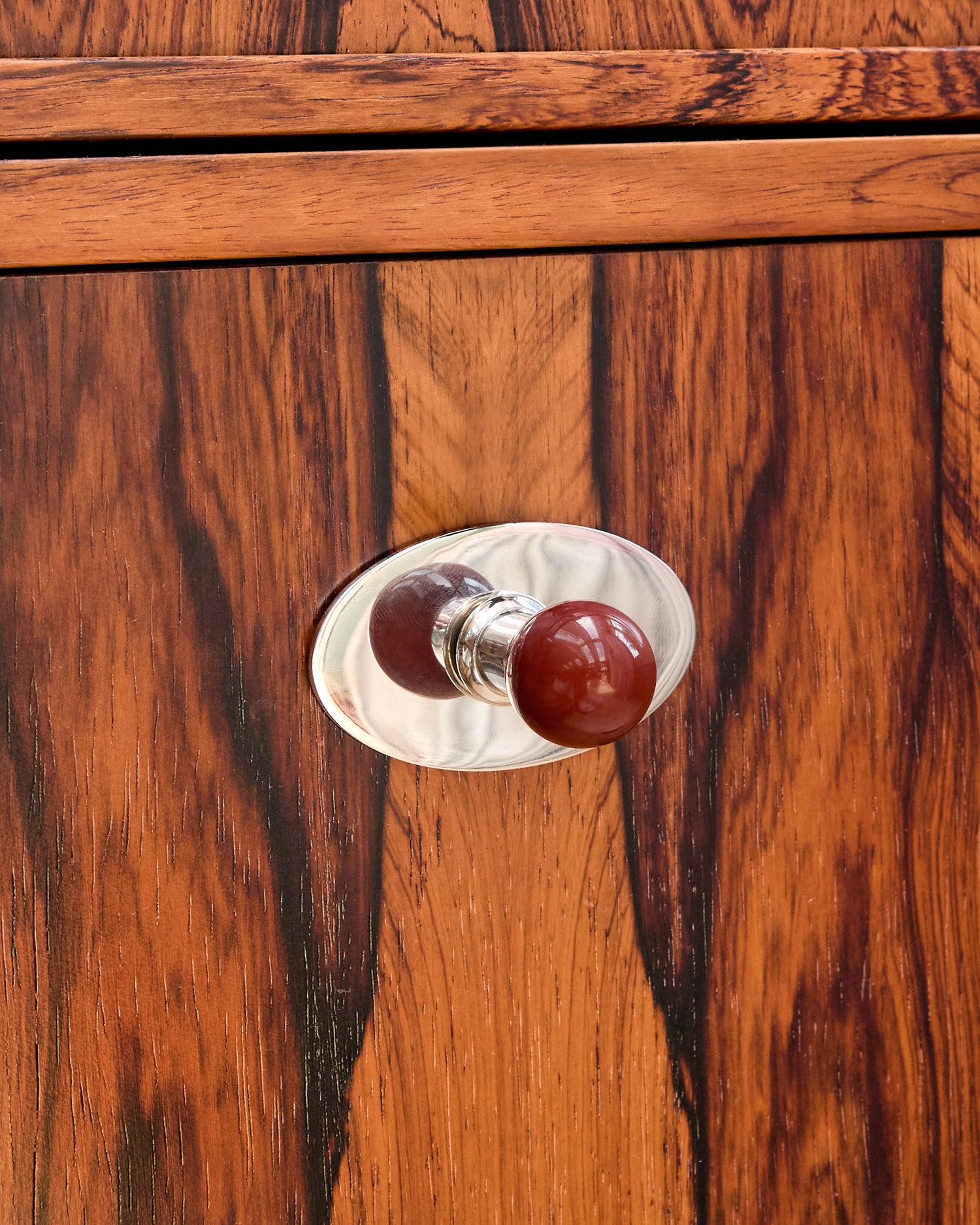 Oval Backplate, Polished Nickel