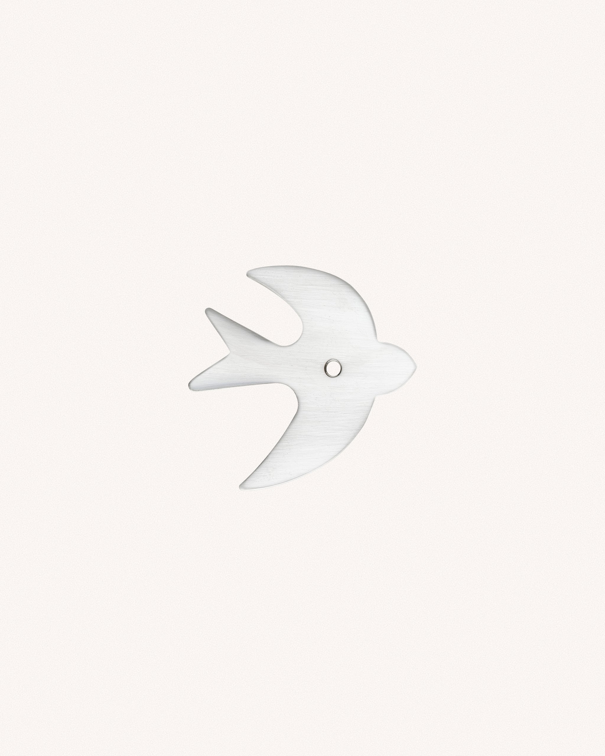 Bird Backplate, Brushed Nickel