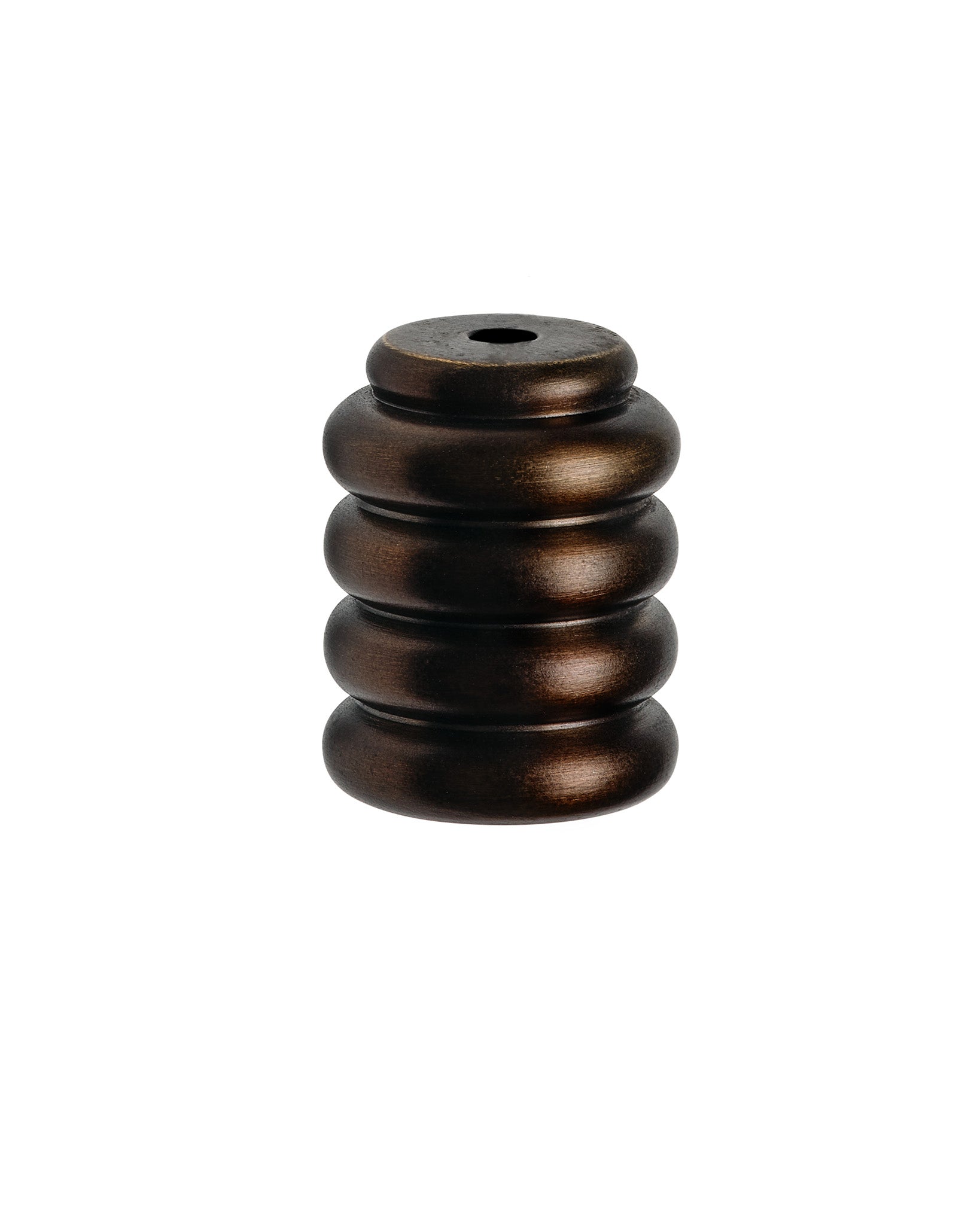Tay Cord Pull, Blackened Bronze