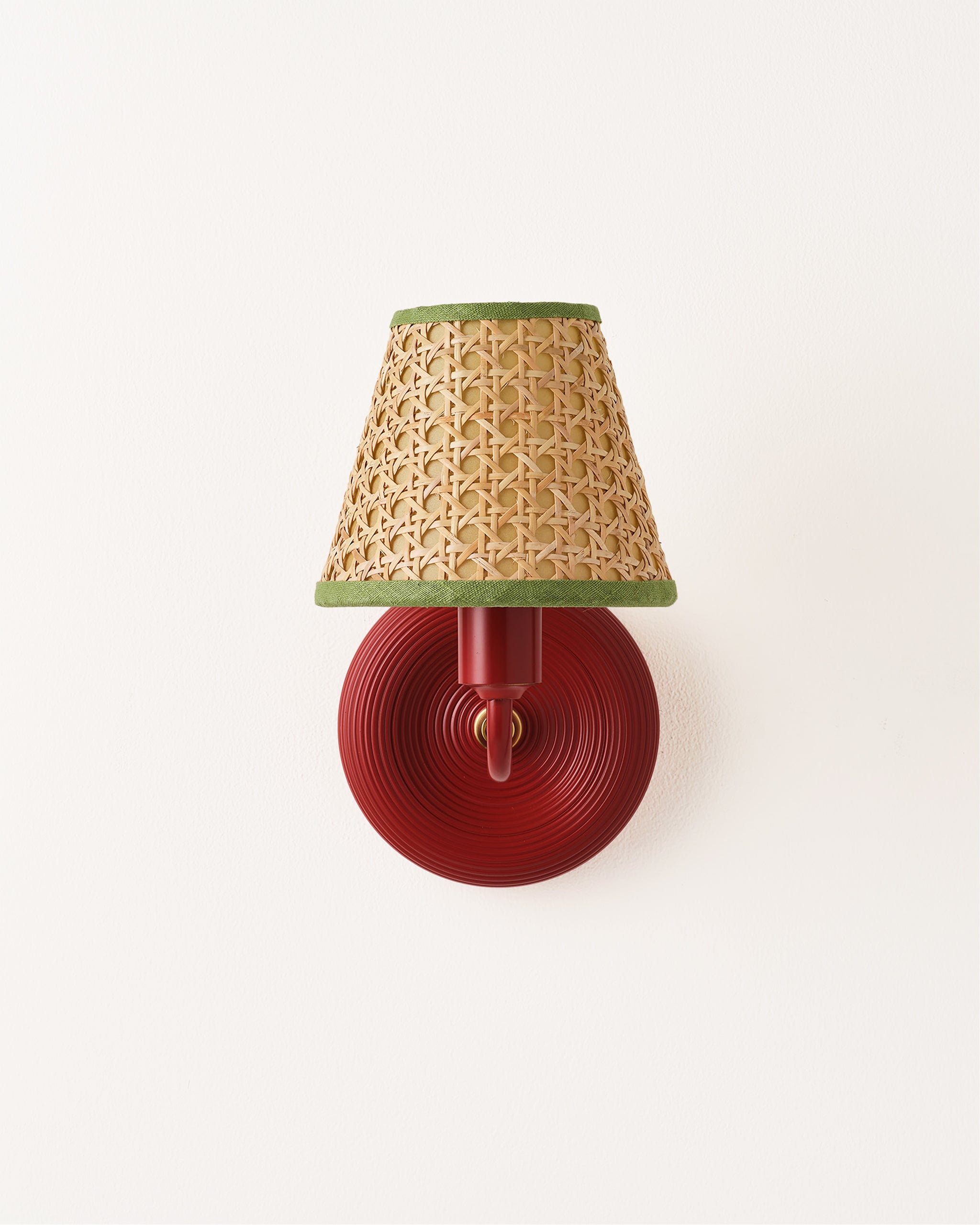 Hive Wall Light, Tomato