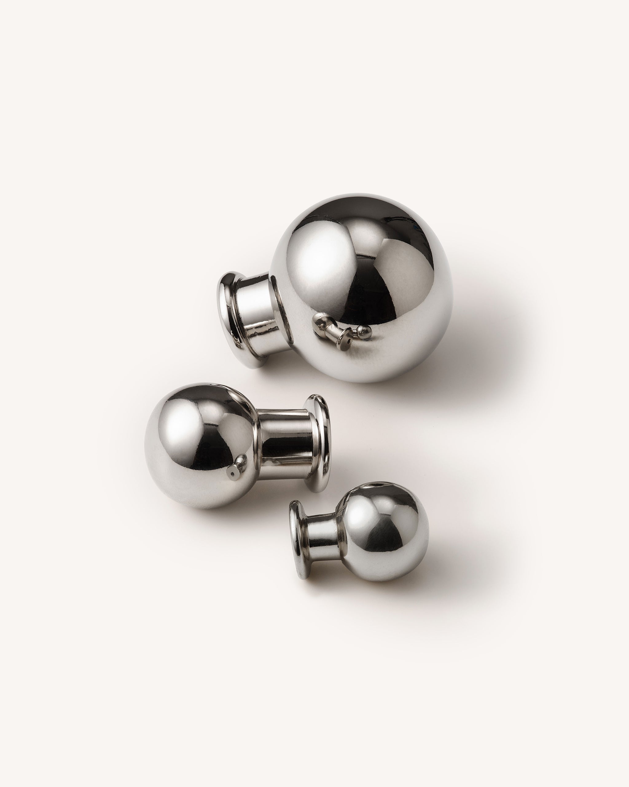Polished Nickel Knob