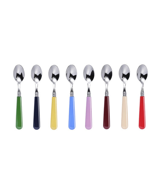8 Piece Rainbow Teaspoon Set