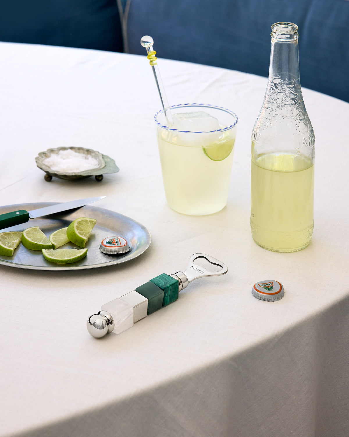 Jewel Bottle Opener, Green