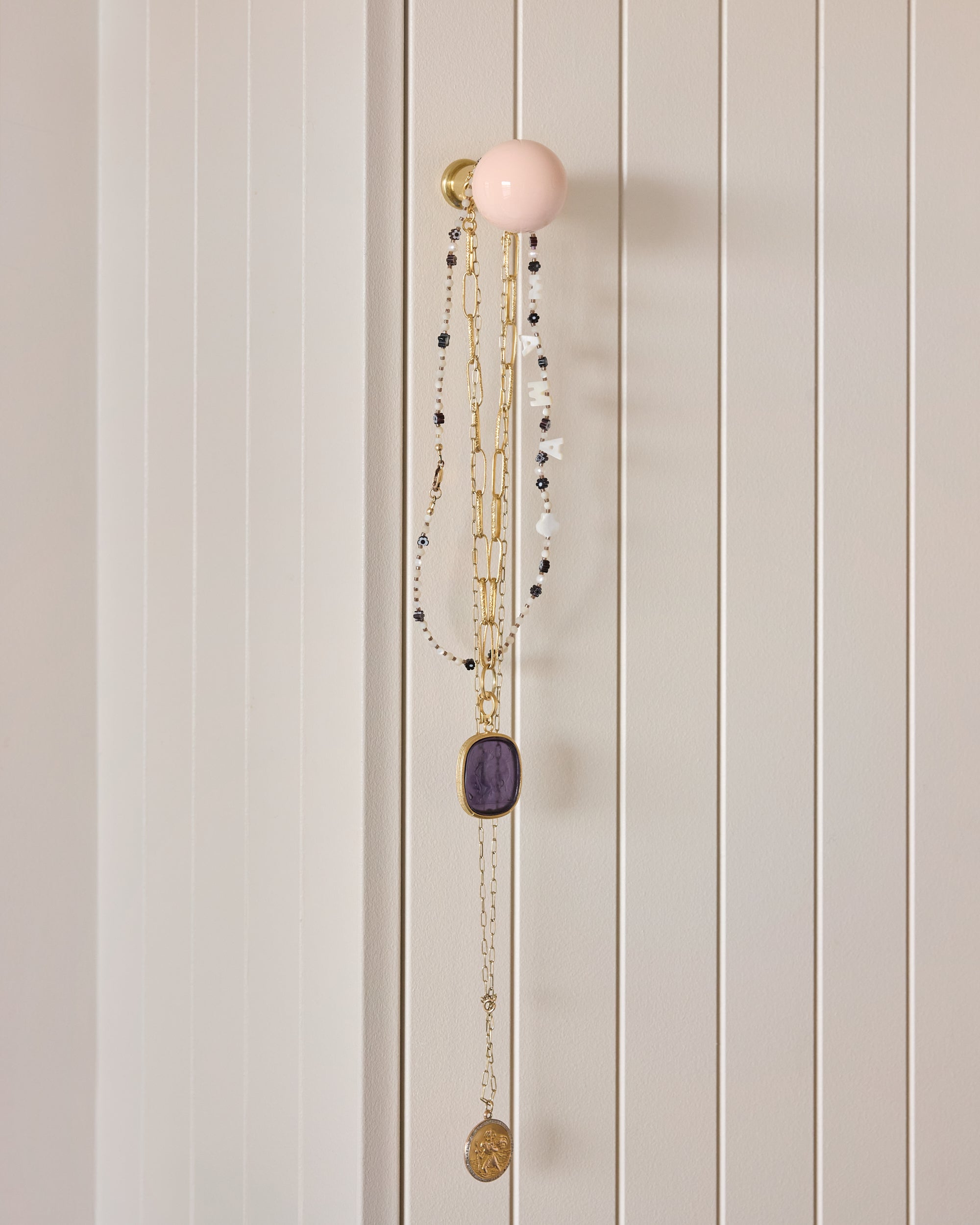 Coloured Hook, Pink