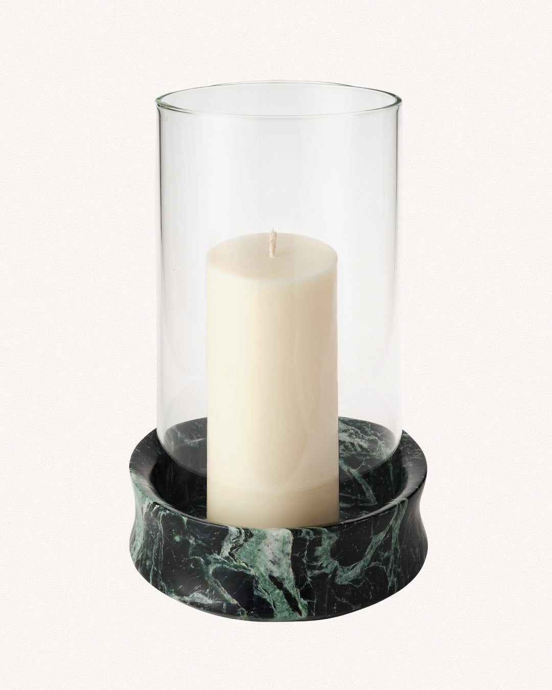 Marble Pillar Candle Holder Set