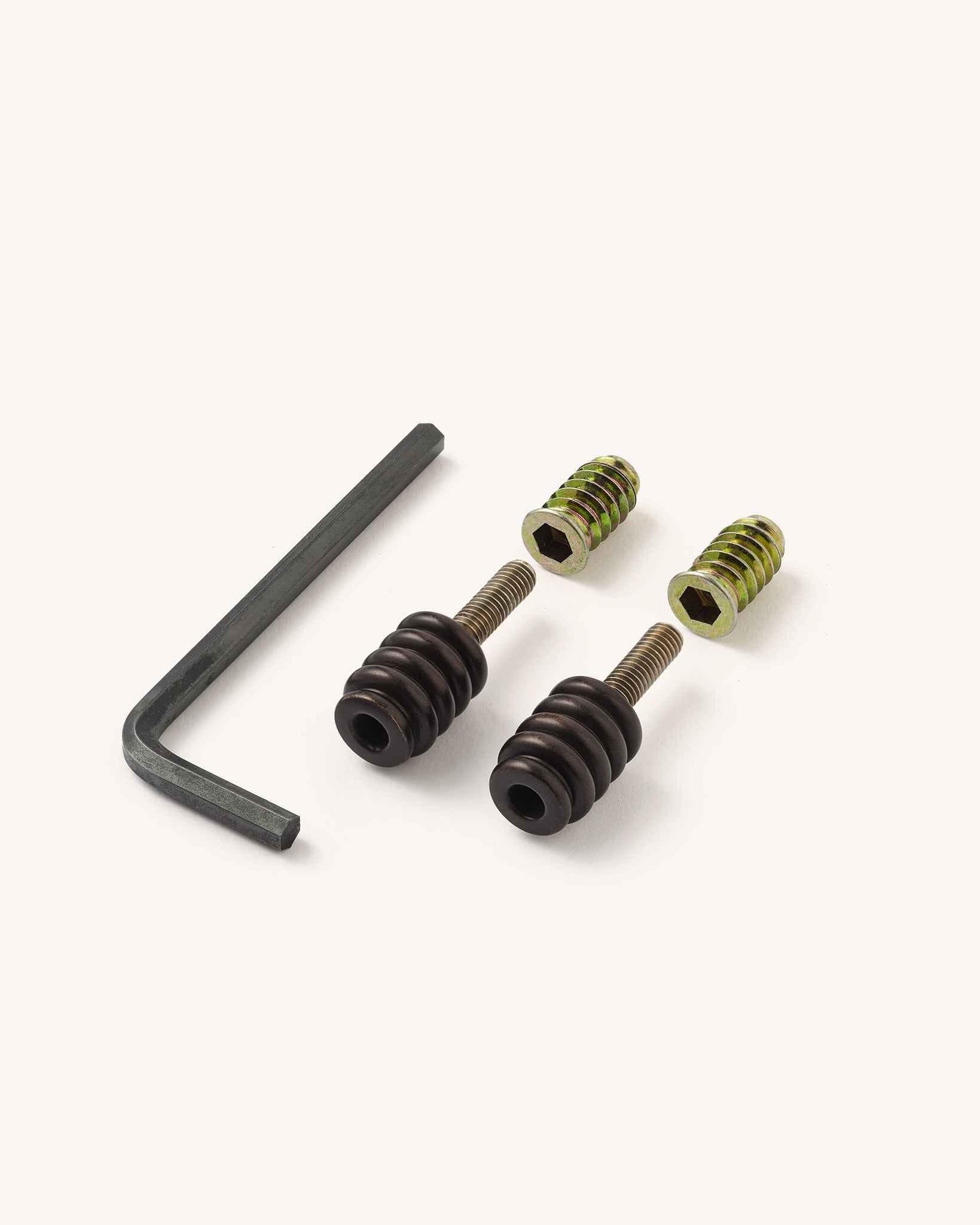Tay Sash Window Stop, Blackened Bronze, Set of Two