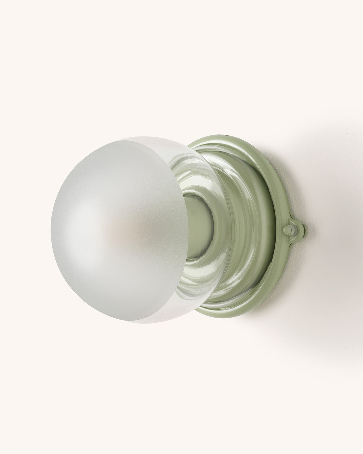 Metro Flush Light, Pistachio